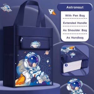 Túi Tote Học Thêm Hoạt Hình – Phi Hành Gia, Cô Gái, Kuromi Siêu Xinh - Pipi Store