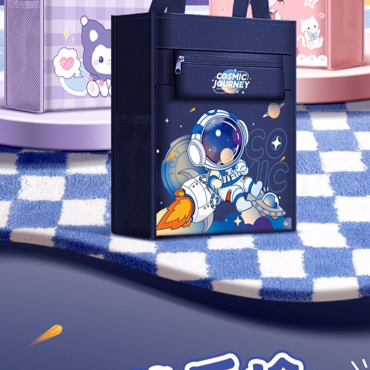 Túi Tote Học Thêm Hoạt Hình – Phi Hành Gia, Cô Gái, Kuromi Siêu Xinh - Pipi Store - Ảnh 10