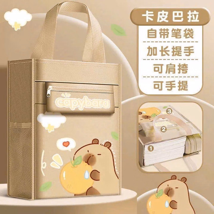 Túi Tote Học Thêm Hoạt Hình – Phi Hành Gia, Cô Gái, Kuromi Siêu Xinh - Pipi Store - Ảnh 6