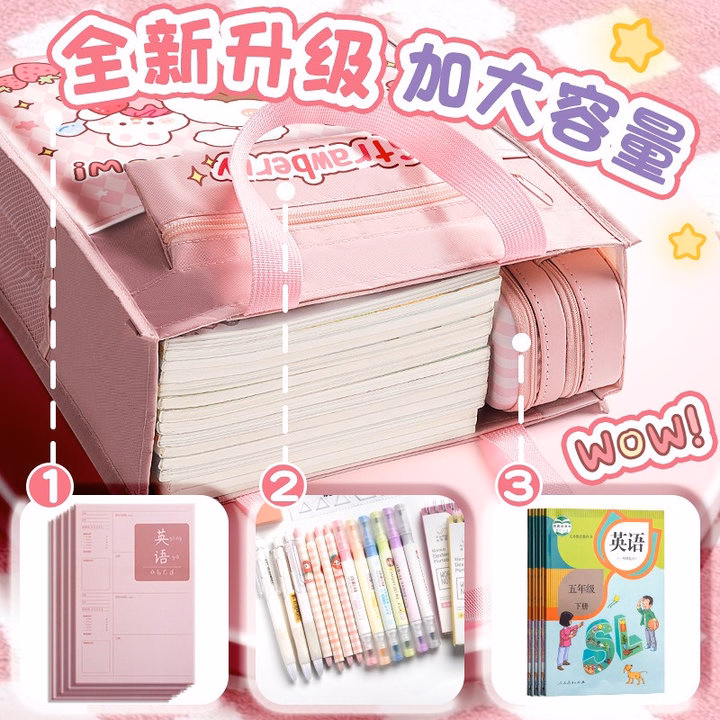 Túi Tote Học Thêm Hoạt Hình – Phi Hành Gia, Cô Gái, Kuromi Siêu Xinh - Pipi Store - Ảnh 11