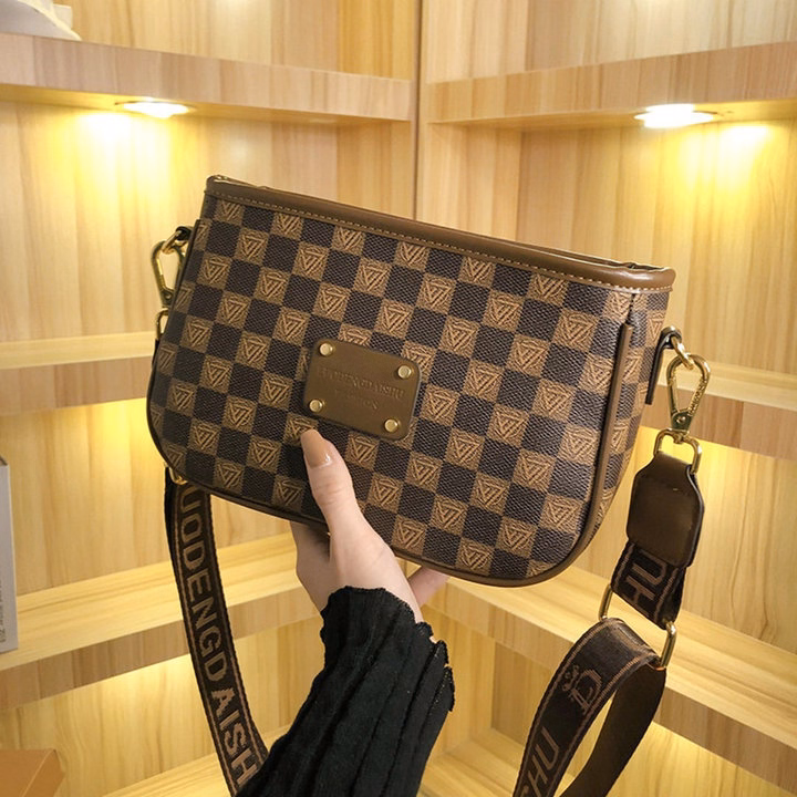 Túi Xách Nữ Da Pu Kẻ Ô – Thanh Lịch, Trẻ Trung, Thời Thượng W346 - Winnie House - Ảnh 7