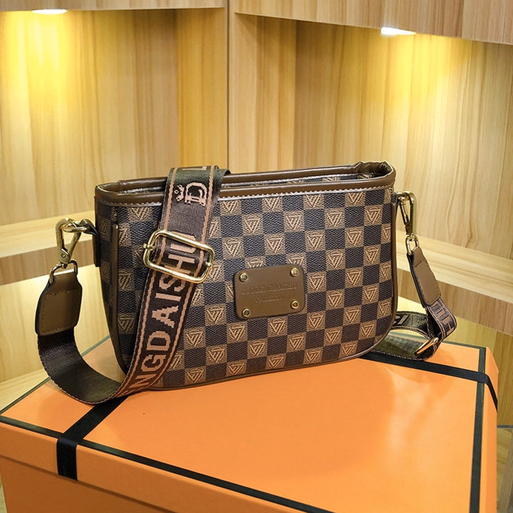 Túi Xách Nữ Da Pu Kẻ Ô – Thanh Lịch, Trẻ Trung, Thời Thượng W346 - Winnie House - Ảnh 6