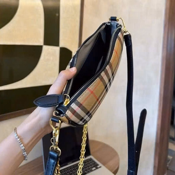 Túi Kẹp Nách Đeo Chéo Họa Tiết Kẻ Vừa Điện Thoại W590 – Trendy Và Thanh Lịch - Winnie House - Ảnh 4