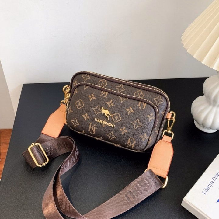 Túi Xách Hoa Văn Dây Bản To W615, Phong Cách Cổ Điển Xu Hướng Mới - Winnie House - Ảnh 2