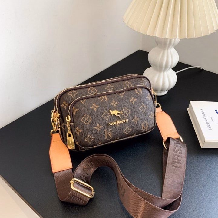 Túi Xách Hoa Văn Dây Bản To W615, Phong Cách Cổ Điển Xu Hướng Mới - Winnie House - Ảnh 6