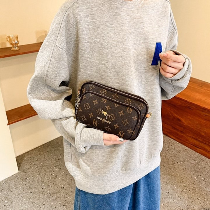 Túi Xách Hoa Văn Dây Bản To W615, Phong Cách Cổ Điển Xu Hướng Mới - Winnie House - Ảnh 8