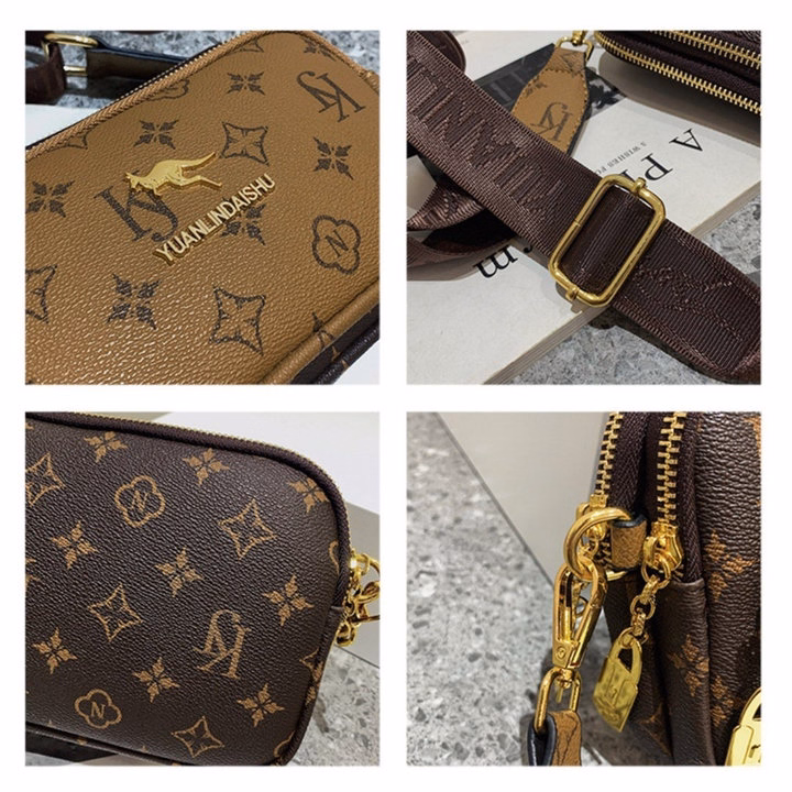 Túi Xách Hoa Văn Dây Bản To W615, Phong Cách Cổ Điển Xu Hướng Mới - Winnie House - Ảnh 9