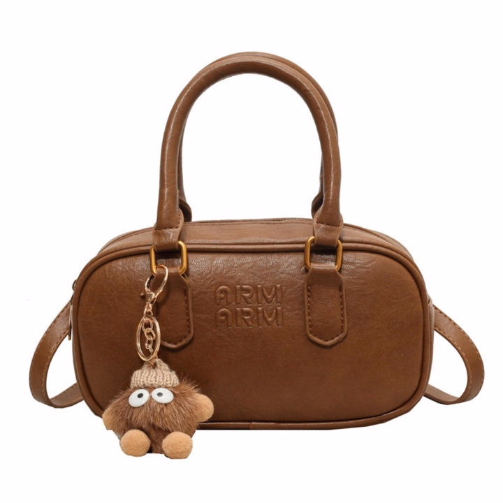 Túi Xách Nữ Dáng Bầu Da Nhăn W618 – Nhỏ Gọn, Sang Trọng Dễ Phối Mọi Set Đồ - Winnie House - Ảnh 2