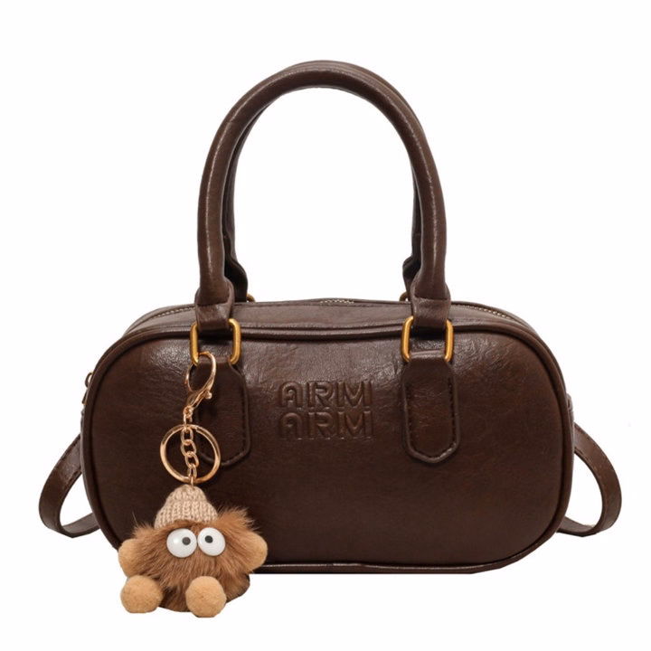 Túi Xách Nữ Dáng Bầu Da Nhăn W618 – Nhỏ Gọn, Sang Trọng Dễ Phối Mọi Set Đồ - Winnie House - Ảnh 4