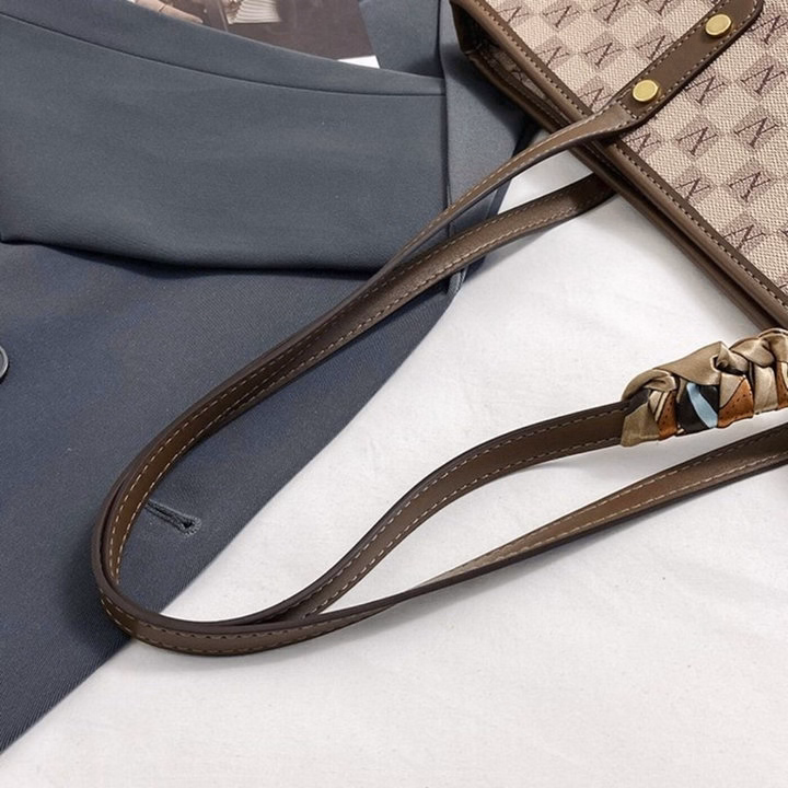 Túi Xách Nữ Công Sở W619 Kèm Khăn Lụa – Thanh Lịch, Sang Trọng, Cực Chuẩn Quý Cô - Winnie House - Ảnh 8