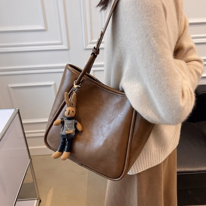 Túi Xách Nữ Da Nhăn W620, Thanh Lịch, Dày Dặn, Mix Đồ Siêu Dễ - Winnie House - Ảnh 7