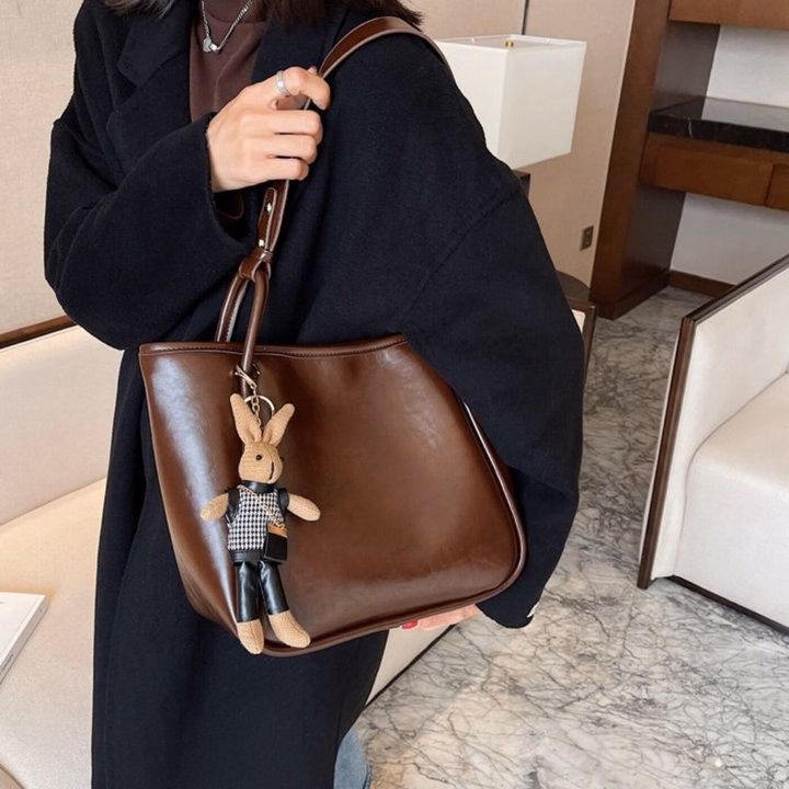 Túi Xách Nữ Da Nhăn W620, Thanh Lịch, Dày Dặn, Mix Đồ Siêu Dễ - Winnie House - Ảnh 6