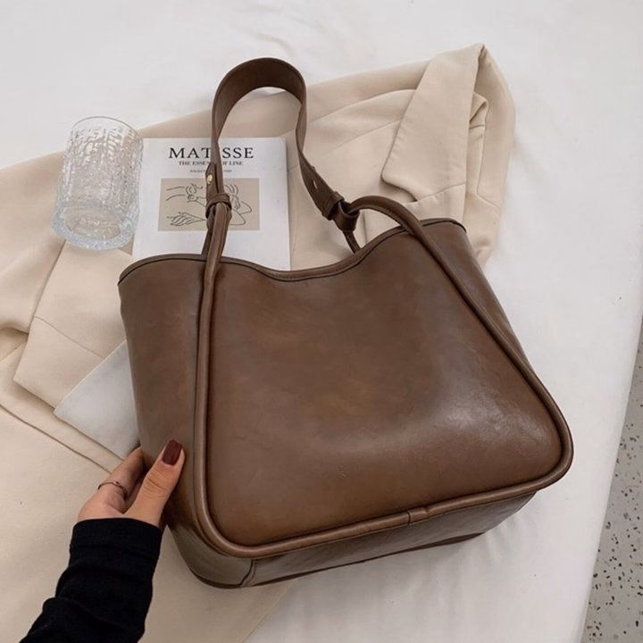 Túi Xách Nữ Da Nhăn W620, Thanh Lịch, Dày Dặn, Mix Đồ Siêu Dễ - Winnie House - Ảnh 3