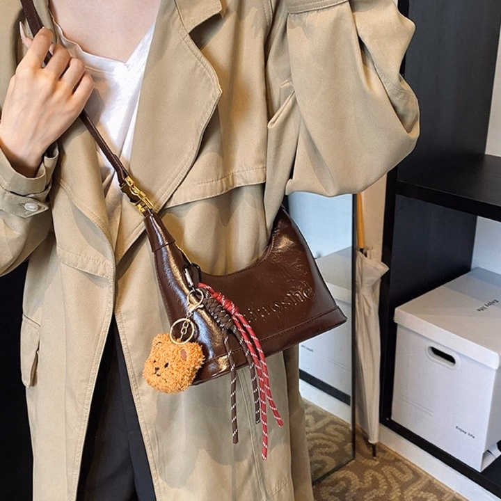 Túi Đeo Chéo Dáng Thuyền W621 – Tặng Kèm Gấu, Nhỏ Mà Sang, Đẹp Mọi Góc Nhìn - Winnie House - Ảnh 8