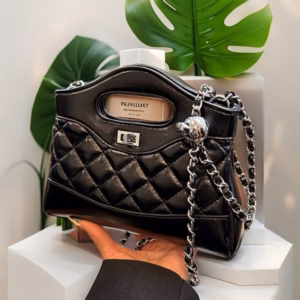 Túi Xách Nữ Chần Chỉ Phối Dây Da Đan Xích Cực Sang W629 - Winnie House