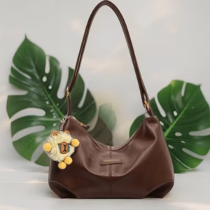 Túi Xách Nữ Da Pu Mềm Dáng Đẹp – Quà Tặng Gấu Treo Xinh W633 - Winnie House