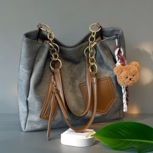 Túi Đeo Chéo Công Sở Vải Bò – Phong Cách Trẻ Trung, Dễ Phối Đồ W647 - Winnie House