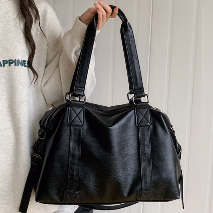 Túi Xách Nữ Cỡ Lớn Da Pu Bóng – Sang, Bền, Đa Dụng W648 - Winnie House - Ảnh 3