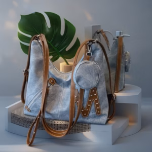 Túi Xách Nữ Kết Hợp Ba Lô 3 Trong 1 Cá Tính Phối Bò W685 - Winnie House