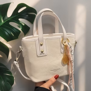 Túi Xách Nữ Đeo Chéo Mini Da Nhung Vân Đá Sang Chảnh Trendy W684 - Winnie House