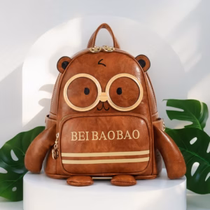 Balo Nữ Da Pu Cao Cấp Beibaobao Hình Gấu Dễ Thương W708 - Winnie House