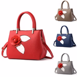 Túi Xách Nữ Bông Hồng 3D Xinh Xắn Pg-Tx-1903549 - Pg Bag