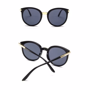 Mắt Kính Nữ Chống Trầy Chống Tia Uv400 Màu Đen - Pg Fashion