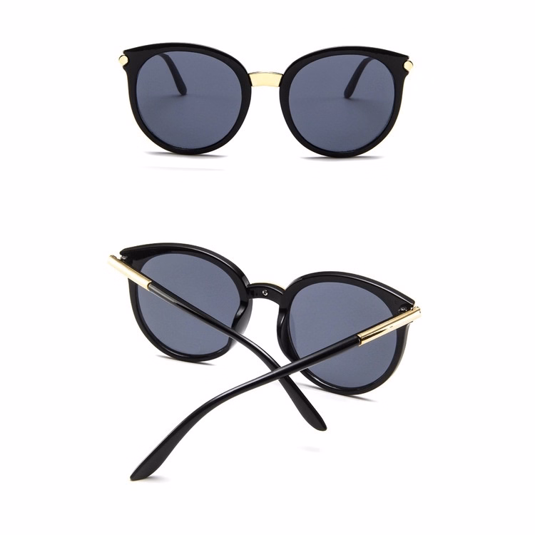 Mắt Kính Nữ Chống Trầy Chống Tia Uv400 Màu Đen - Pg Fashion