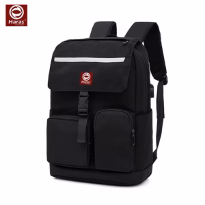 Balo Unisex Thời Trang Cao Cấp Có Phản Quang & Cổng Sạc Usb Hr265 - Haras