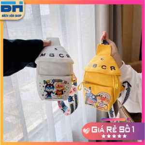 Balo, Túi Đeo Chéo Nấm Lùn In Hình Chú Hề Ngộ Nghĩnh Dễ Thương - Bh Kids