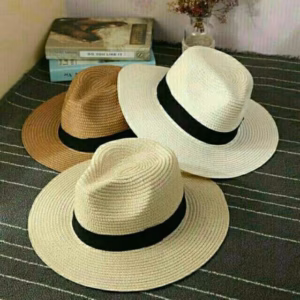 Mũ Cói Panama Vành To Cá Tính - Diepchi Fashion