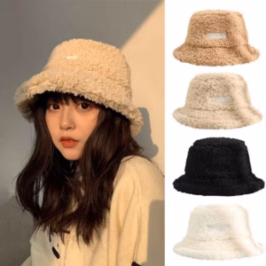 Mũ Bucket Lông Cừu - Diepchi Fashion