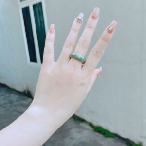 Nhẫn Ngọc Cẩm Thạch Thiên Nhiên - Thắng Giang