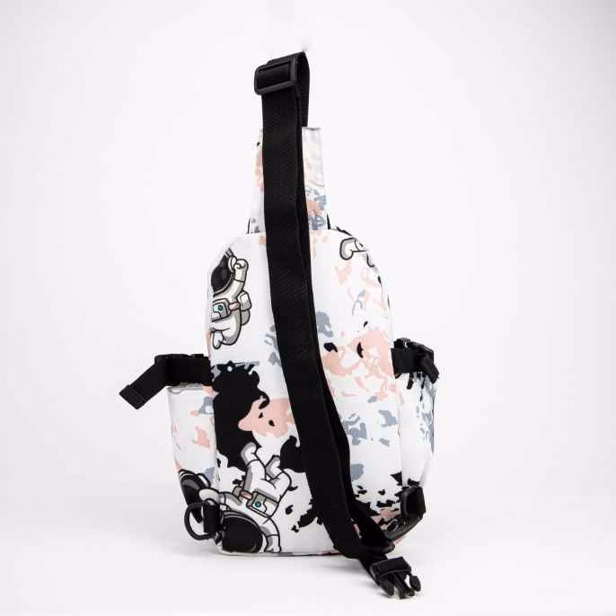 Túi Đeo Chéo Unisex Thời Trang Hr310 - Haras (Tặng Kèm Móc Khóa Phi Hành Gia) - Ảnh 2