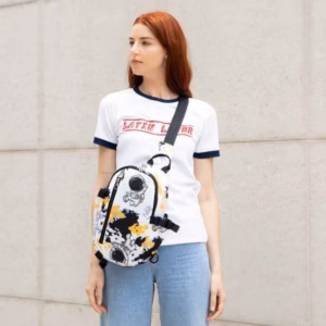 Túi Đeo Chéo Unisex Thời Trang Hr310 - Haras (Tặng Kèm Móc Khóa Phi Hành Gia)