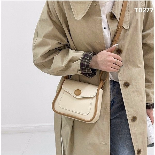 Túi Đeo Chéo Cúc Bấm Phong Cách Hàn Quốc T0277 - Lê Phương Boutique