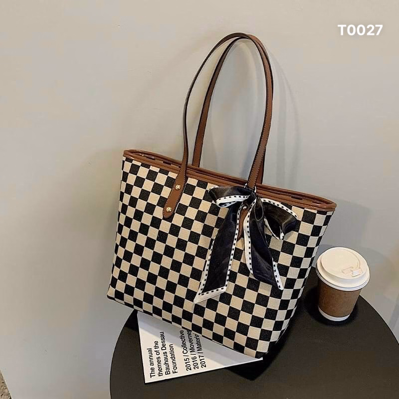 Túi Trỗng Cỡ Lớn Kèm Nơ T0027 - Lê Phương Boutique