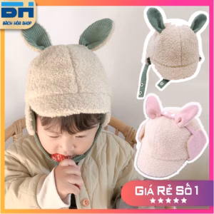 Mũ Len Hình Tai Thỏ Dễ Thương, Ngộ Nghĩnh Cho Bé Từ 2 Đến 5 Tuổi - Bh Kids