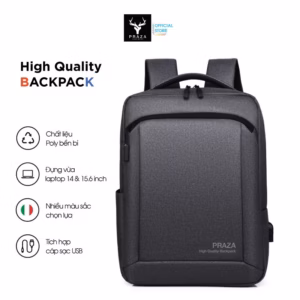 Balo Laptop Chất Lượng Cao Chống Trầy Xước Praza Bl187S - Praza