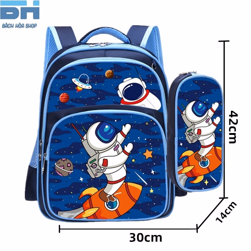 Balo Mẫu Giáo, Học Sinh Tiểu Học, Hoạt Hình 3D Tặng Kèm Hộp Bút - Bh Kids - Ảnh 14