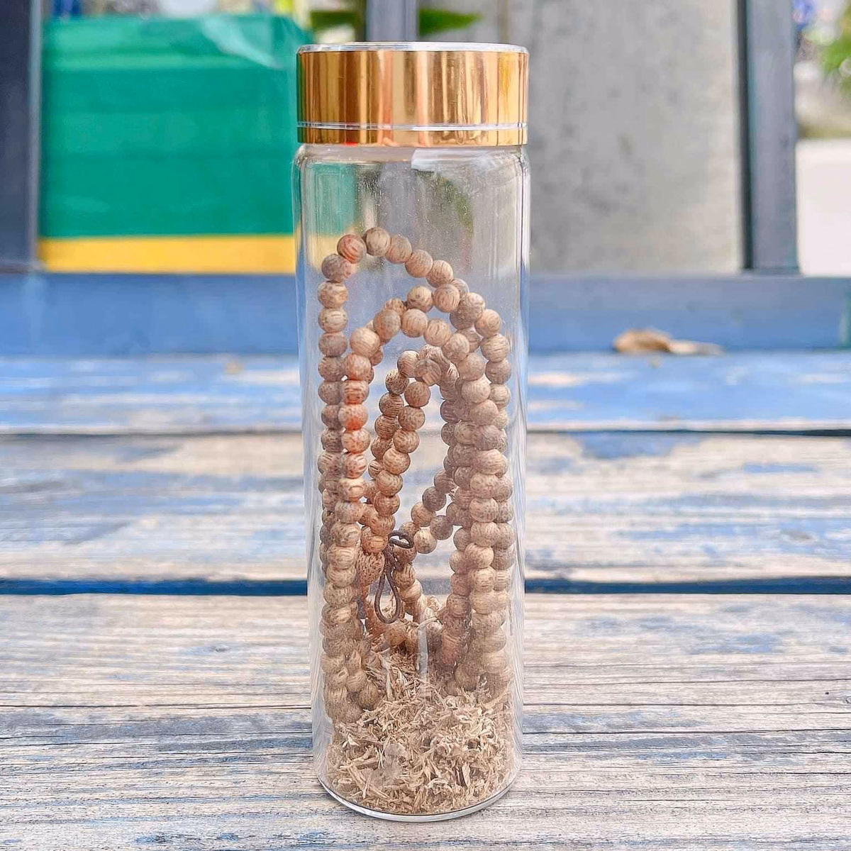 Vòng Tay Trầm Hương Tốc Rừng Lào Mộc Thiên Nhiên 4 Ly 216 Hạt - Thắng Giang - Ảnh 2