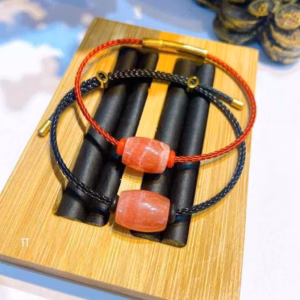 Vòng Tay Lu Thống Đá Đào Hoa Thiên Nhiên - Thắng Giang