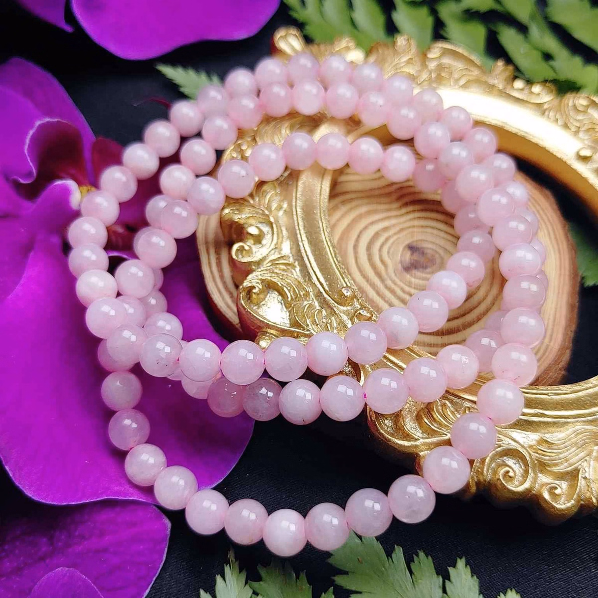 Vòng Tay Đá Thạch Anh Hồng Thiên Nhiên - Thắng Giang - Ảnh 2