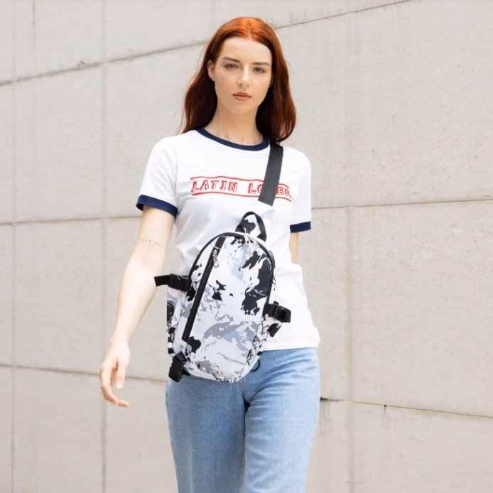 Túi Đeo Chéo Họa Tiết Unisex Thời Trang - Vanass