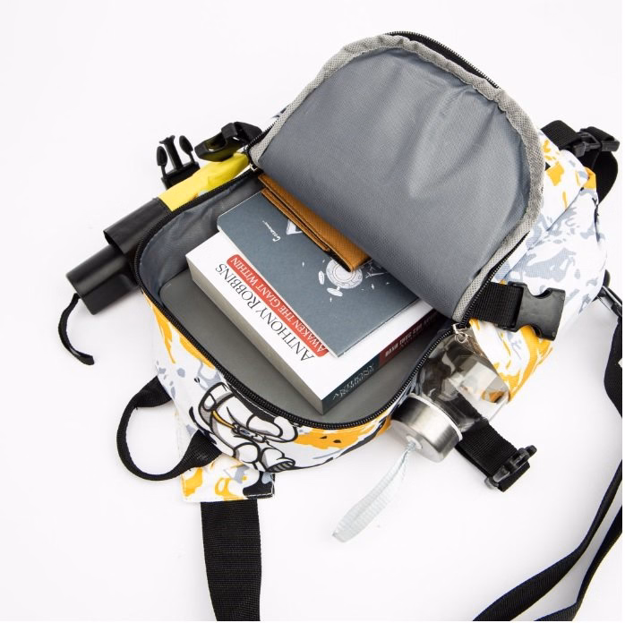 Túi Đeo Chéo Họa Tiết Unisex Thời Trang - Vanass - Ảnh 12