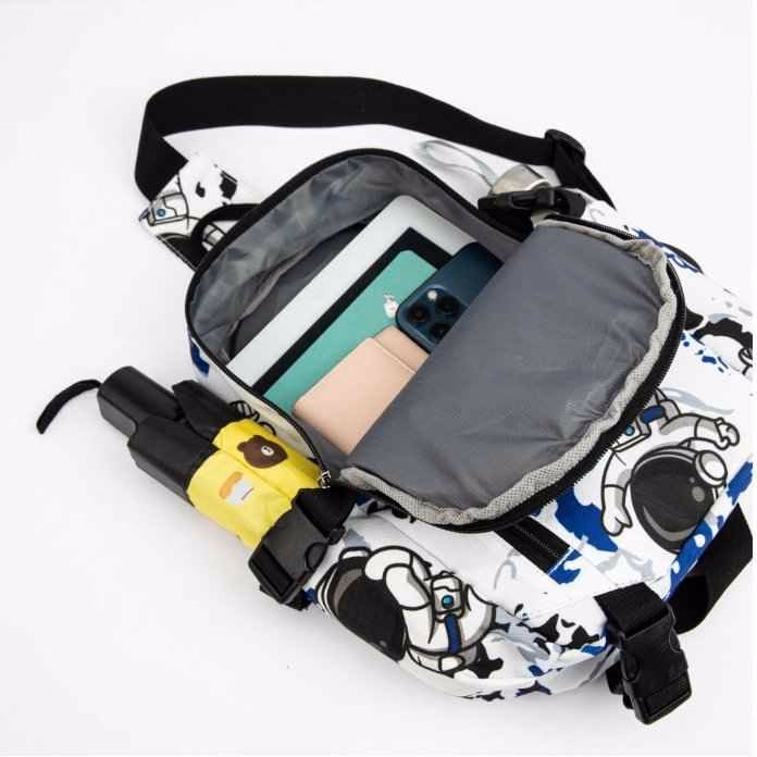 Túi Đeo Chéo Họa Tiết Unisex Thời Trang - Vanass - Ảnh 23