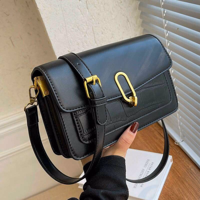 Túi Đeo Chéo Nữ Khóa Chữ O Ks02 - Kk Store - Ảnh 2