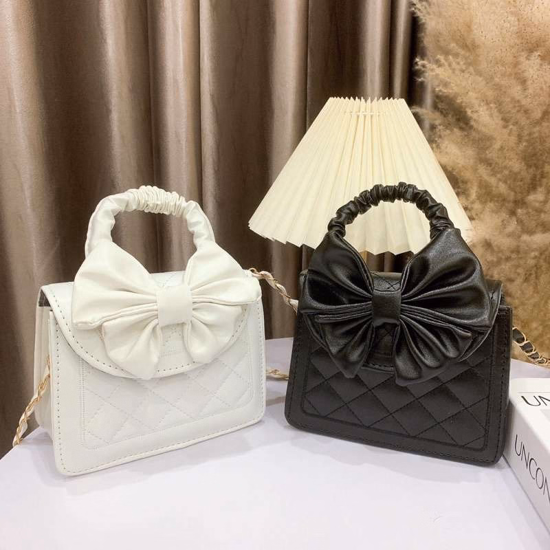 Túi Xách Nữ Gắn Nơ Xinh Tm04 - Kk Store - Ảnh 2