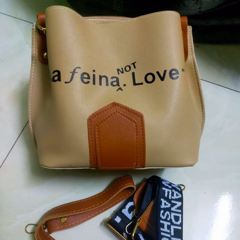 Túi Xách Nữ Not Love Dây Bản To Chắc Chắn Tm09 - Kk Store - Ảnh 9