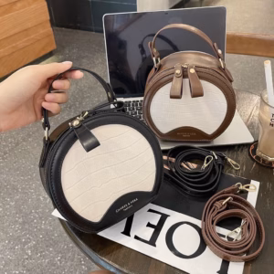 Túi Đeo Chéo, Xách Tay Dáng Cốp Tròn Vân Rắn Tm13 - Kk Store